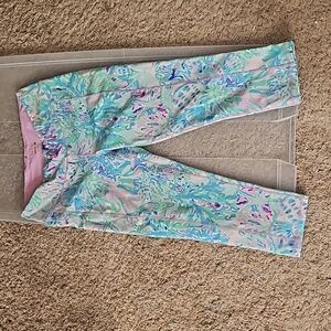 Lilly Pulitzer luxletic pocket crop leggings